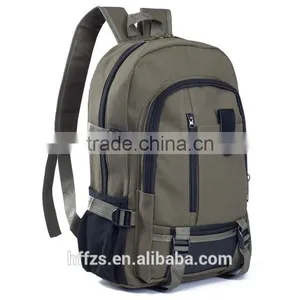 HFR-YB41 Korean Style Trend Explosion Models Selling Hiking Canvas Backpack Male thumbnail-2