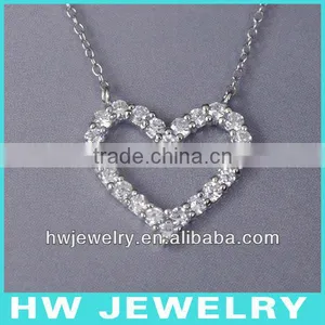 Heart Pendant Sterling Silver thumbnail-1