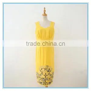 New Fashion Ramie Cotton Multi Colors Emboidery Jacket Dress Suits For Woman thumbnail-5