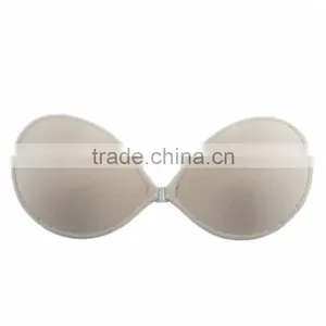 Sexy and Comfortable Stealth Seamless Self Adhensive Fancy Lace Bra thumbnail-3