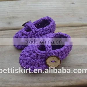 2016 Wholesale Baby Crochet Shoes Kids Shoes Handmade Wool Shoes thumbnail-2