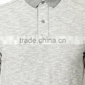 Mens Polo T-shirt , 100%cotton Polo T-shirt,polo Neck Long Sleeve T-shirt thumbnail-3