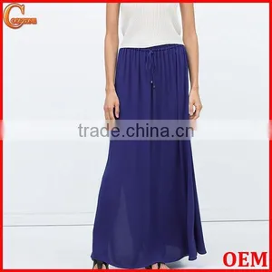 2016 Latest Long Skirt Design Long Skirt Wholesale Fashionimaxi Skirt Women thumbnail-1