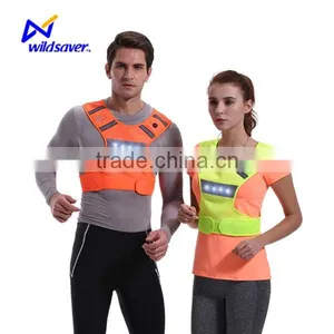 Hi Vis Reflective Vest Sports Safety LED Wear thumbnail-6