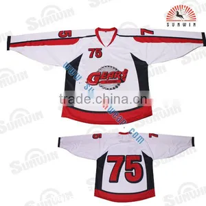 High Quality Full Sublimation International Ice Hockey Jersey thumbnail-6