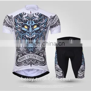 BEROY Dragon Totem Sport Cycling Suit for Men,fantastic Short Sleeve Cycling Sets thumbnail-2