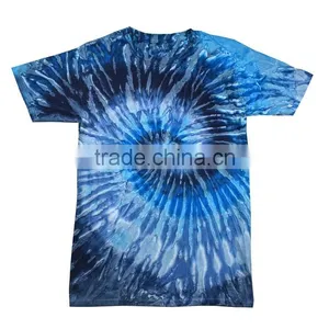 Guangzhou Shandao Factory Direct Sale Summer Casual O-Neck 190g 100% Cotton Custom Tie Dye Long Sleeve T Shirt thumbnail-3