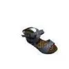OEM 2012 Europe Style Fashion Comfortable Pink PU Ladies Wedge Sandals With 9cm Heels thumbnail-1