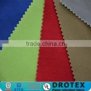 GEFEST-420 100% Cotton 420 Gsm Satin 4/1 Flame Retardant and Fireproof Fabric for Flame Resistant Clothing thumbnail-1