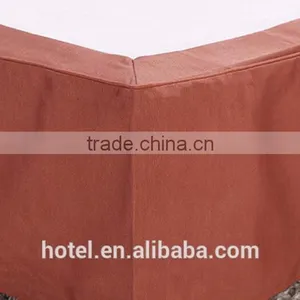 Hotel Bed Skirt,popular Bed Skirt for Hotel Using, Fitted Bed Skirt thumbnail-5