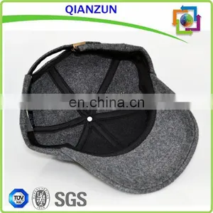 Sample Free Baseball Caps Melton Wool thumbnail-2