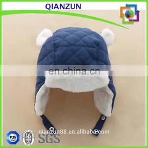 Baby Winter Hat With Earflaps/Baby Hat Fashion Snow Cap thumbnail-1