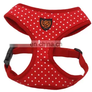 Color Frilly Dog Vests Belt Harness Pet Harness With Dot Pattern thumbnail-6
