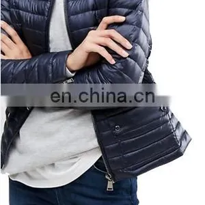 Chinese Manufacturer Women Smooth Nylon Padded Jacket thumbnail-2
