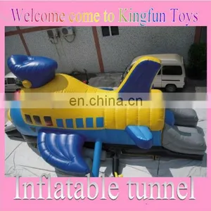 New Design Airship Inflatabe Obstacle Tunnel for Sale thumbnail-1