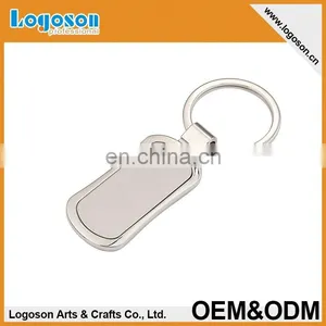 2 Tone Silver Key Ring Welcome to Custom Lasher Logo Keychain thumbnail-1