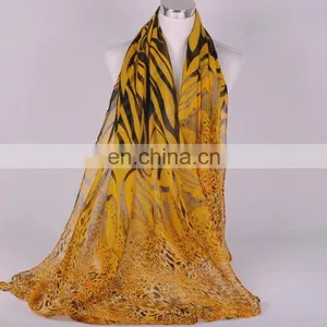 Cotton Voile Scarves With Different Imprinting Spring Scarves 180*90cm thumbnail-5