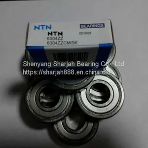Japan NTN 6304 Deep Groove Ball Bearing,Motor Bearing NTN Bearing 6304CM, 6304 NTN Bearing C3 RODAMI thumbnail-1