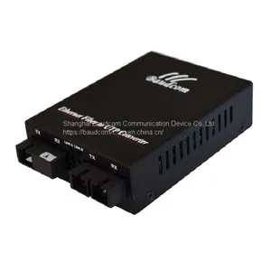 Dual Fiber to Single Fiber Media Converter for 10/100/1000M 155M/622M/STM-1/STM-4 thumbnail-1