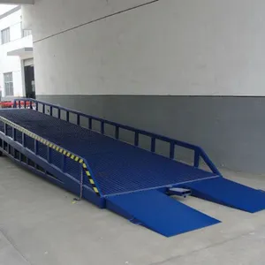 Portable Truck Loading Ramps 10ton Stationary Forklift Ramp thumbnail-1