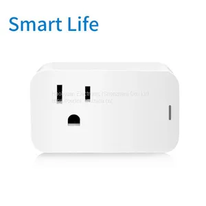 Smart Wireless Wi-Fi Socket, Works With Amazon Alexa and Smart TuYa App/Wi-Fi Plug thumbnail-1