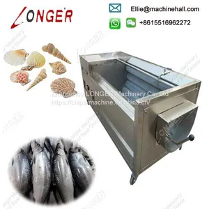 Automatic Oyster Seafood Shellfish Washing Fish Cleaning Machine thumbnail-3