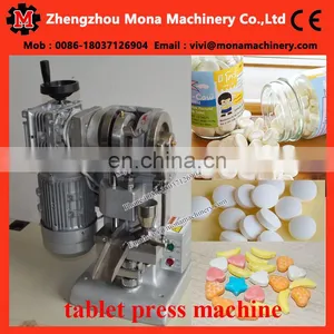 China Supplier New Type Laboratory Using Single Punch Pill Tablet Press Machine for Sale thumbnail-4