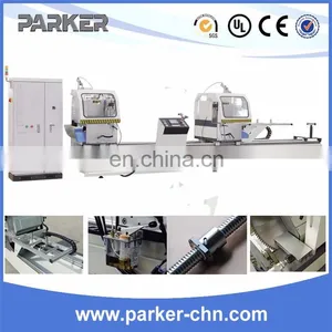 Aluminum and UPVC Window Machinery Double Head Aluminum Cutting Machine thumbnail-7