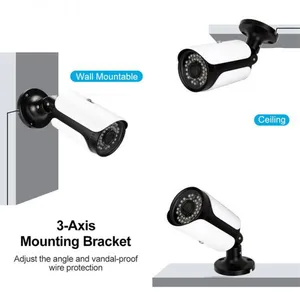 2.0MP 4 in 1 Cvi Ahd Tvi Analog BNC Outdoor IR Bullet CCTV Security Camera Supplier thumbnail-4