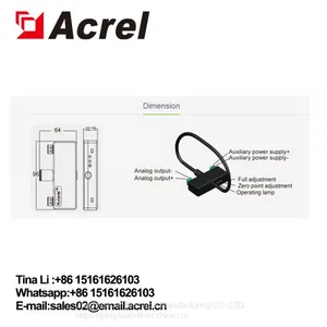 Acrel BR-AI Current to Rms 4~20ma Rogowski Current Sensor thumbnail-3