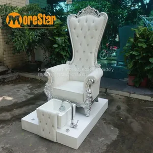 2020 Nails Salon Equipment Luxury Manicure Set Cheap King Throne Pedicure Foot Spa Chair thumbnail-3