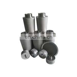 Cylindrical 304 316 Stainless Steel Wire Mesh Powder Sintered Filter Element thumbnail-2
