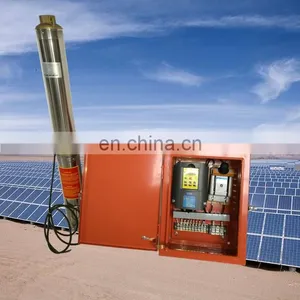 High Quality High Flow Solar Energy Deep Well Solar Water Pump for Irrigation thumbnail-6