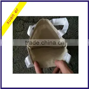 2015 Top Selling Products 8"x8" Reusable Natural Color Canvas Bag for Wholesale thumbnail-5