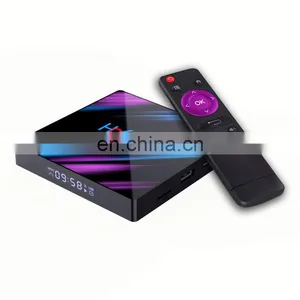 Wholesale RK3318 H96 MAX 4gb Ram tv Box Android 10 Quad Core Support 4k tv Box 64GB ROM Smart tv Box thumbnail-4