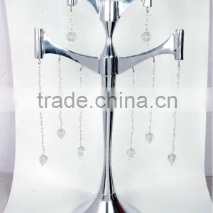 Unique Design Silver Wedding Candelabra, 9 Lite Wedding Candelabra thumbnail-4