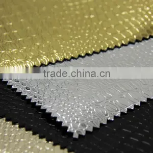 Shiny Embossing Faux Leather for Bags/Wallet thumbnail-1