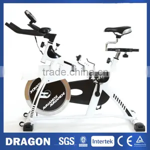 NEW Dragon Sports Spin Flywheel Exercise Bike SB450 Cardio Workout Heavy Duty Exercise Machine Home Fitness Gym Pulse Monitor thumbnail-1