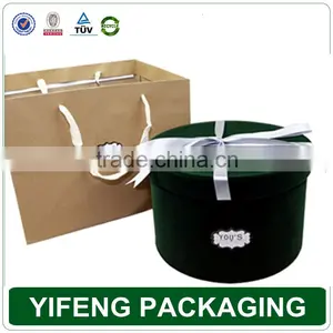 Round Rigid Cardboard Box With Window for Packing thumbnail-2