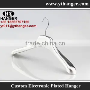 IMY-365 Silver Electronic Wide Shoulder Jacket Hanger Custom thumbnail-1