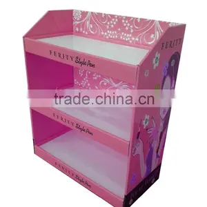 OEM Design Cardboard Eyelashes Display Counter/eyelash Display Stand thumbnail-3