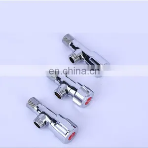 High Quality Health Faucet Accessories Forged Brass Angle Valve thumbnail-4