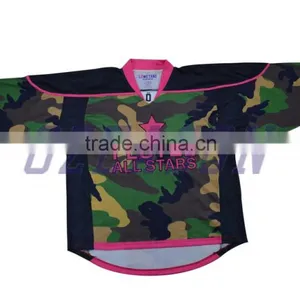 Wholesale High Quality 100% Polyester Sublimation Cheap Team Canadian Hockey Jersey thumbnail-5