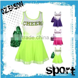 Wholesale Women Wonder Girl Cheerleading Costumes Cheerleader Uniform For Adult thumbnail-1
