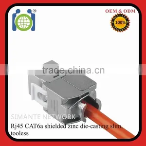 Keystone Jack CAT6a Shielded Modular Jack thumbnail-2