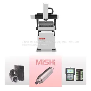 New Type Desktop Mini CNC Router DIY CNC Router Machine for Metal Wood MDF Carving thumbnail-1
