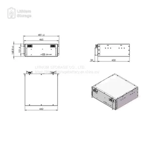 51.2V 100Ah Lithium Ion Prismatic Battery LFP Battery Pack Telecom Backup Power System Supplier thumbnail-4