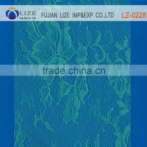 Mesh Lace Fabric Embroidered LZ-0228 thumbnail-1