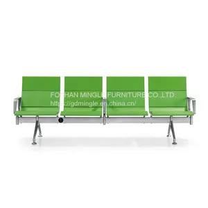 3~5 Seat Pu Aluminum Material Airport Public Waiting Room Chair thumbnail-1