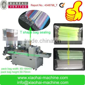 HAS VIDEO Automatic Small Big Straight And Flexible Extendable Drinking Straw Making Machine For Milk,Juice,Coffee Stir Quality Choice thumbnail-6